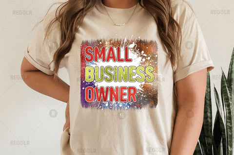 Small business owner SVG Sublimation Regulrcrative 