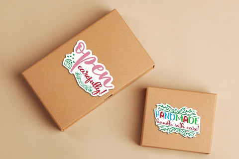 Small business sticker Bundle | 10 designs SVG zafrans studio 