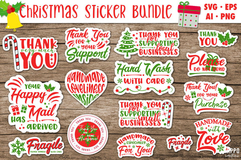 Freebies Inside Sticker PNG, Cute Small Business Thank You Labels