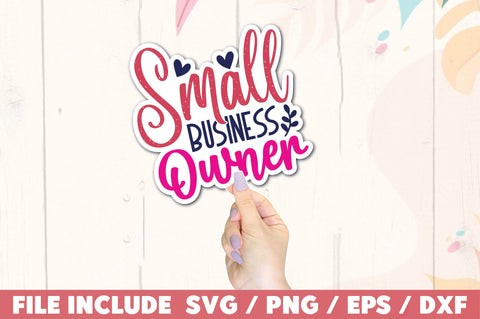 Small Business Stickers Bundle SVG Ariyan 