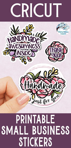 Small Business Stickers PNG Sublimation Wispy Willow Designs 