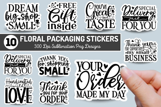 Small Business Sublimation Stickers Bundle Sublimation Regulrcrative 