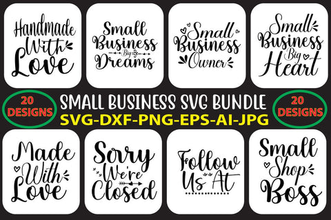 Small Business SVG Bundle SVG Syaman 