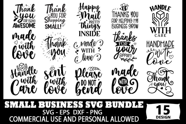 Small Business SVG Bundle.Small Business PNG, Thank You svg, SVG Designangry 