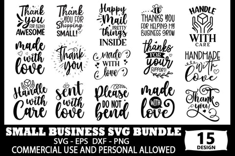Small Business SVG Bundle.Small Business PNG, Thank You svg, SVG Designangry 