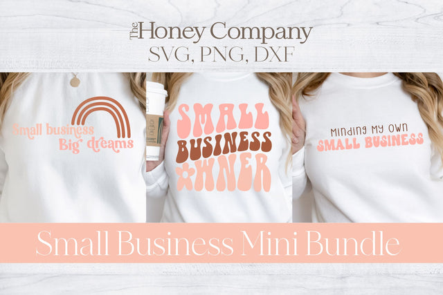 Small Business SVG Retro Bundle SVG The Honey Company 