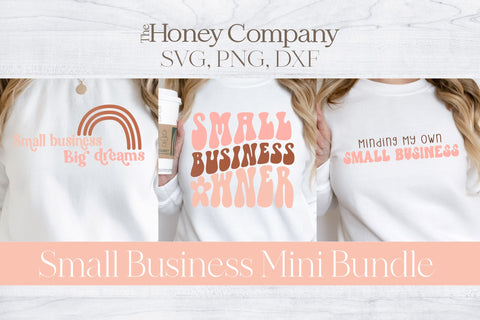 Small Business SVG Retro Bundle SVG The Honey Company 