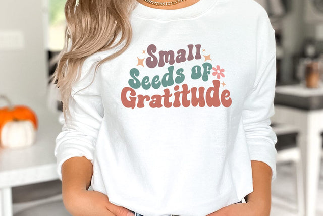 Small Seeds of Gratitude, Religious SVG SVG FiveStarCrafting 