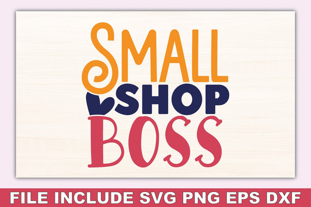small shop boss SVG Ariyan 