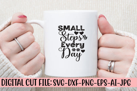 Small Steps Every Day SVG Cut File SVG Syaman 