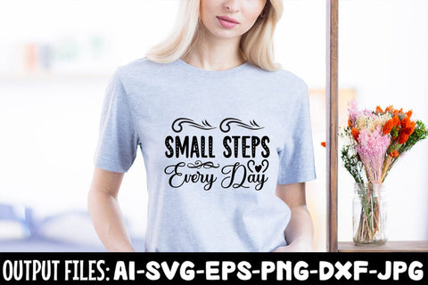 Small Steps Every Day SVG Design SVG Rafiqul20606 