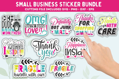 Small Sticker SVG Bundle SVG Designangry 