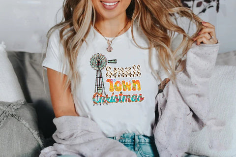 Small Town Christmas Sublimation Sublimation Jagonath Roy 