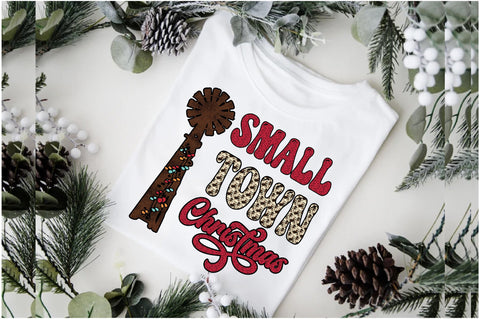 Small Town Christmas Sublimation Sublimation Jagonath Roy 