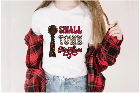 Small Town Christmas Sublimation Sublimation Jagonath Roy 