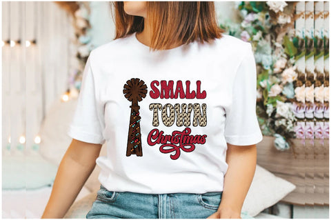 Small Town Christmas Sublimation Sublimation Jagonath Roy 