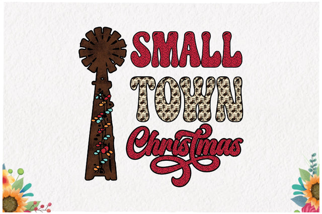 Small Town Christmas Sublimation Sublimation Jagonath Roy 