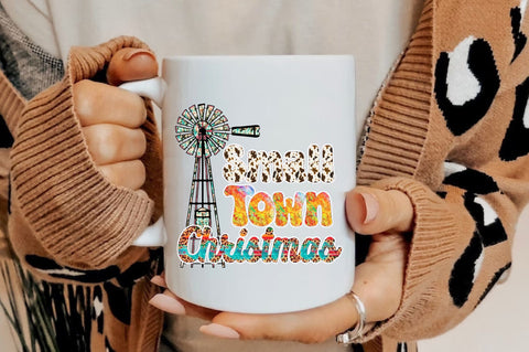 Small Town Christmas Sublimation Sublimation Jagonath Roy 