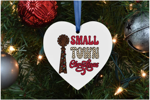 Small Town Christmas Sublimation Sublimation Jagonath Roy 