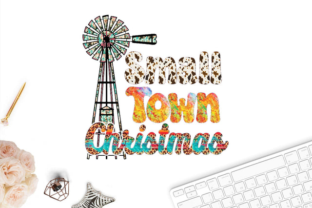 Small Town Christmas Sublimation Sublimation Jagonath Roy 