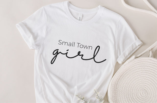 Small town girl svg, girl svg, women quotes shirt svg, Country svg, Farmers Wife svg, Mom SVG, Positive svg, Southern girl, svg for shirt SVG Fauz 