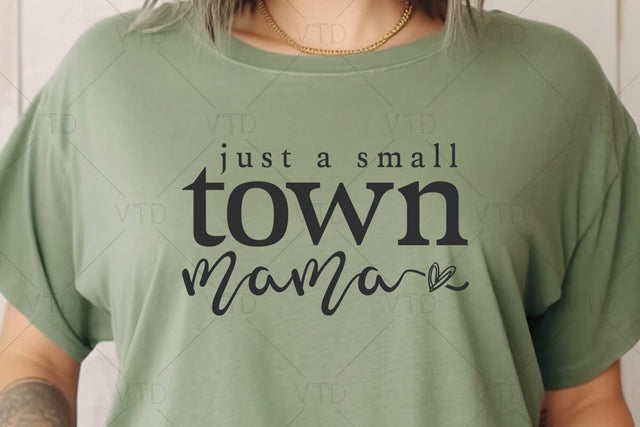 Small Town Mama Svg Png Files, Mom Life Svg, Mom Mode Svg, Mom Svg Shirt, Mother's Day Svg, Sarcastic Svg, Mom Cut File, Mom Svg SVG DesignDestine 