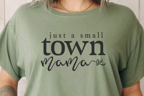 Small Town Mama Svg Png Files, Mom Life Svg, Mom Mode Svg, Mom Svg Shirt, Mother's Day Svg, Sarcastic Svg, Mom Cut File, Mom Svg SVG DesignDestine 