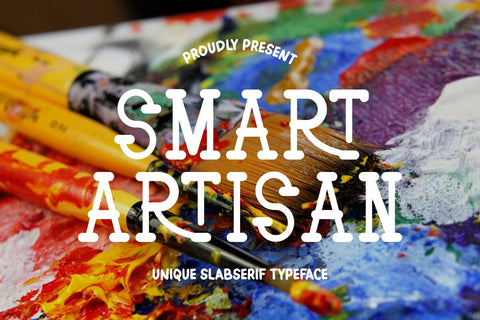 Smart Artisan - Slab Serif Font Masyafi Studio 