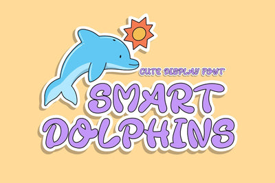 Smart Dolphins Font jafarnation 