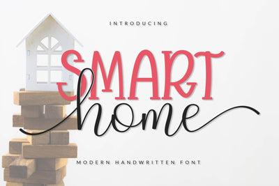 Smart home Font toni_std 