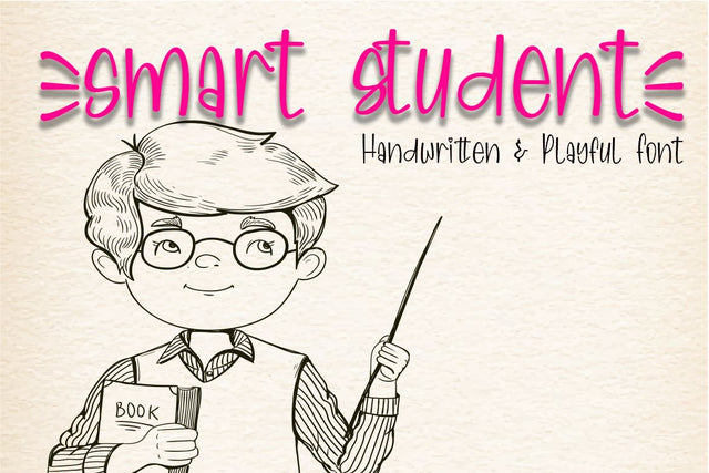 Smart Student Font Supersemar Letter 