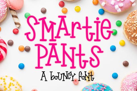 Smartie Pants Font Freeling Design House 