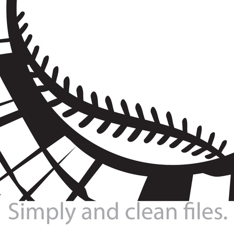 Smashing baseball ball SVG TribaliumArtSF 