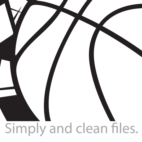 Smashing basketball ball SVG TribaliumArtSF 