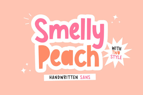 Smelly Peach Font Allouse.Studio 