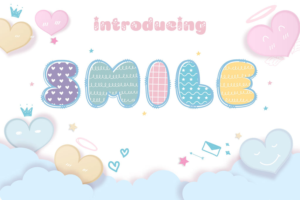 Smile Display Fonts - So Fontsy
