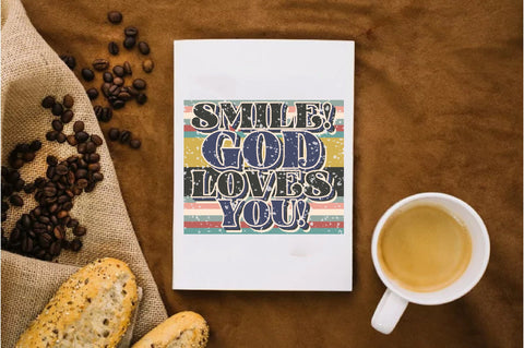 Smile! God Loves You! Sublimation Sublimation Jagonath Roy 