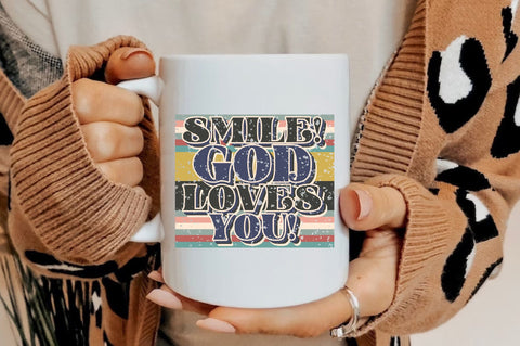 Smile! God Loves You! Sublimation Sublimation Jagonath Roy 