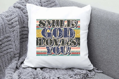 Smile! God Loves You! Sublimation Sublimation Jagonath Roy 