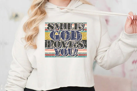 Smile! God Loves You! Sublimation Sublimation Jagonath Roy 