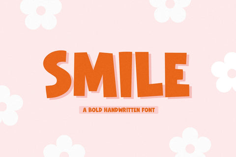 Smile - Handwritten Font with Extras Font KA Designs 