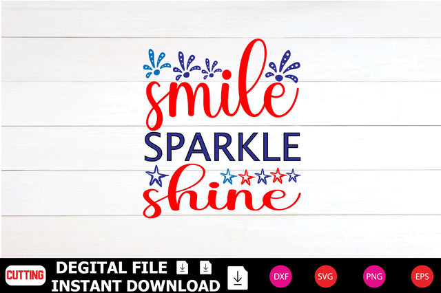 Smile Sparkle Shine SVG Shahin alam 