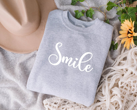 Smile SVG, Inspirational Quote Svg, Smile Every Day Svg, Be Happy Svg, Be Happy Svg, Be Kind Svg, Kindness Matters Svg, svg for shirt SVG Fauz 