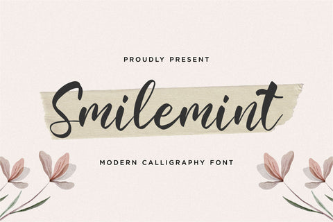 Smilemint Font Qwrtype Foundry 