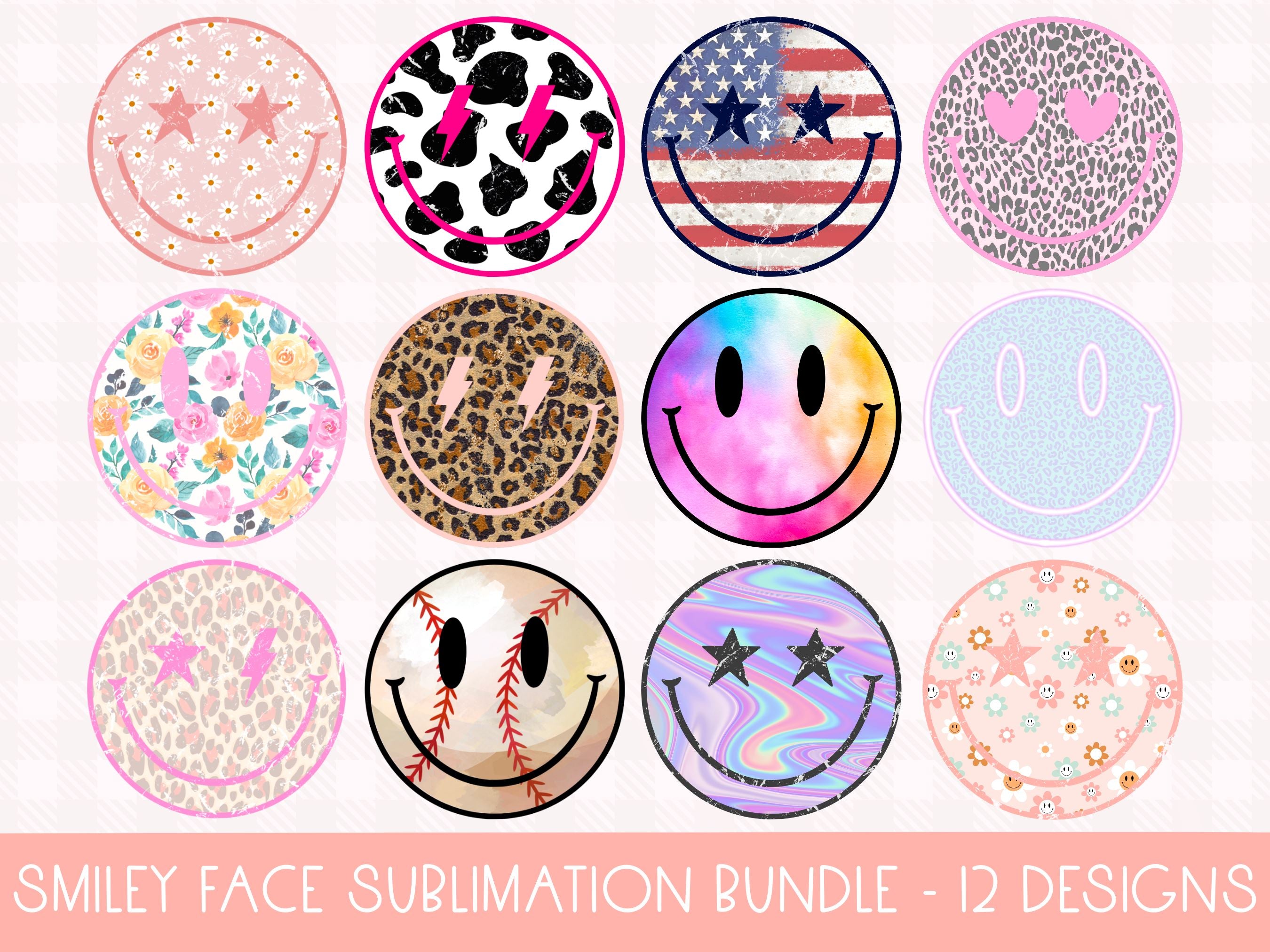 All Good Day Smile Face Icon Sublimation Png, Trending Png