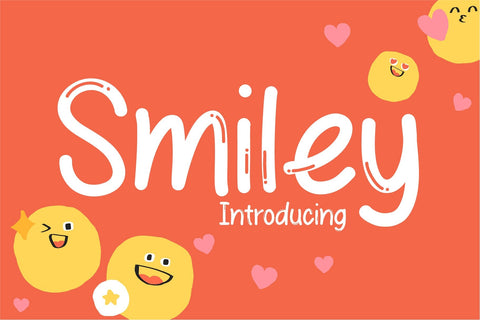 Smiley Font Font Fox7 By Rattana 