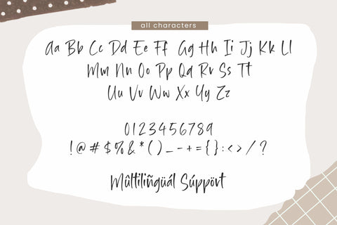 Smiley Hamster - Handwritten font Font Timur type 