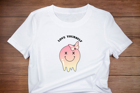 Smiley Sublimation. Retro Smiley PNG. Smiley Sublimation Olga Terlyanskaya 