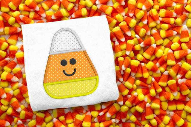 Smiling Candy Corn Applique Embroidery Design Embroidery/Applique DESIGNS Designed by Geeks 