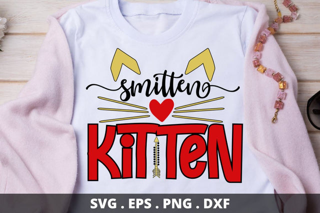 Smitten kitten SVG Designangry 